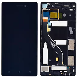 Дисплей Lenovo Vibe X2 Pro с тачскрином и рамкой, Black - фото Дисплей Lenovo Vibe X2 Pro с тачскрином и рамкой, Black