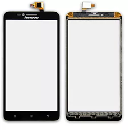 Сенсор (тачскрин) Lenovo A816 Black - фото Сенсор (тачскрин) Lenovo A816 Black