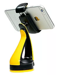 Автодержатель Optima RM-C15 Holder Black/Yellow - миниатюра 5