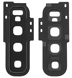 Стекло камеры Samsung Galaxy S10 G973 с рамкой Original Prism Black - фото Стекло камеры Samsung Galaxy S10 G973 с рамкой Original Prism Black