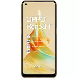Смартфон Oppo Reno8T 8/128GB Sunset Orange (OFCPH2481_ORANGE) - мініатюра 2