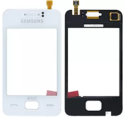 Сенсор (тачскрин) Samsung Star 3 Duos S5222 White - фото Сенсор (тачскрин) Samsung Star 3 Duos S5222 White