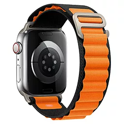 Ремешок Apple Watch Alpine Loop 42/44/45/49mm Black-orange