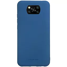 Чехол Molan Cano Smooth Xiaomi Poco X3 NFC Blue