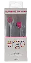 Наушники Ergo VM-110 Pink - миниатюра 3