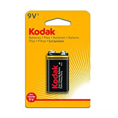 Батарейка Kodak 6F22 (крона) 1шт - фото 1