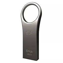 Флешка Silicon Power 64GB Jewel J80 Titanium USB 3.0 (SP064GBUF3J80V1T) - фото Флешка Silicon Power 64GB Jewel J80 Titanium USB 3.0 (SP064GBUF3J80V1T)
