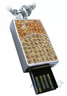 Флешка Pretec Sparkling 32GB (V3U32G-SY) Yellow - фото 1