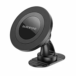 Держатель магнитный Borofone BH91 Ring magnetic (center console) Black