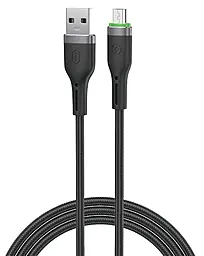 Кабель WIWU Wi-C066 OringLink USB-A - micro USB 12w 2.4a 1м cable Black - фото Кабель WIWU Wi-C066 OringLink USB-A - micro USB 12w 2.4a 1м cable Black