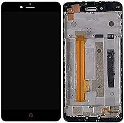 Дисплей ZTE Nubia Z11 mini S (NX549J) с тачскрином и рамкой, Black - фото Дисплей ZTE Nubia Z11 mini S (NX549J) с тачскрином и рамкой, Black