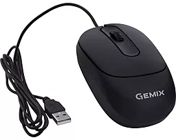 Комп'ютерна мишка Gemix GM145 USB Black (GM145BK) - фото Комп'ютерна мишка Gemix GM145 USB Black (GM145BK)