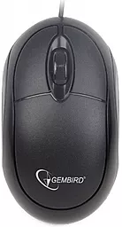 Компьютерная мышка Gembird MUS-U-001 Black - фото Компьютерная мышка Gembird MUS-U-001 Black