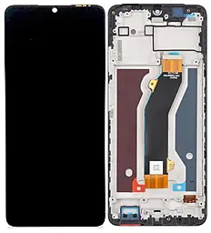 Дисплей ZTE Blade V70 Max, Nubia V70 Max с тачскрином и рамкой, Black - фото Дисплей ZTE Blade V70 Max, Nubia V70 Max с тачскрином и рамкой, Black