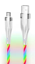 Кабель Joyroom S-1224N3 Streamer USB-A - micro USB 12w 2.4a 1м cable White