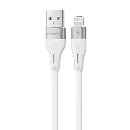 Кабель Proove Soft Silicone USB-A - Lightning 12w 2.4a 1м cable White (CCSO20001102) - фото Кабель Proove Soft Silicone USB-A - Lightning 12w 2.4a 1м cable White (CCSO20001102)
