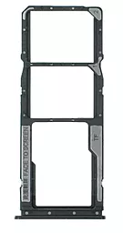 Слот (лоток) SIM-карти Xiaomi Poco C40 та картки пам'яті Dual SIM Power Black