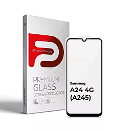 Защитное стекло ArmorStandart Full Glue для Samsung Galaxy A24 4G (A245) Black (ARM68006)