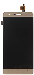 Дисплей Oukitel K4000 Lite с тачскрином, Gold
