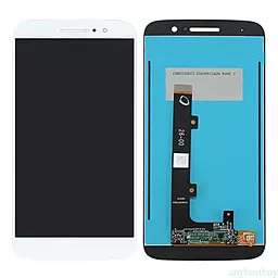 Дисплей Motorola Moto M (XT1662, XT1663) с тачскрином, White - фото Дисплей Motorola Moto M (XT1662, XT1663) с тачскрином, White