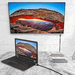 Видеокабель HDMI v2.1 8k 60hz 2m black (JDC53-N) J5create - миниатюра 3 Видеокабель HDMI v2.1 8k 60hz 2m black (JDC53-N) J5create - миниатюра 3