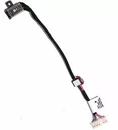 Разъем питания для ноутбука Dell 15-5000, 5555, 5558, 5559, 5551, Inspiron 14-3458, 14-5455, 14-5458, 15-5000, 15-5551, 15-5555, 15-5558, 15-5559, Vostro 15 3558, KD4T9 с кабелем, 4.5*3.0+пин (PJ550)