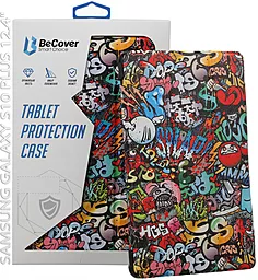 Чохол для планшету BeCover Smart Case для Samsung Galaxy Tab S10 Plus (SM-X820/SM-X826) 12.4" Graffiti (712243)