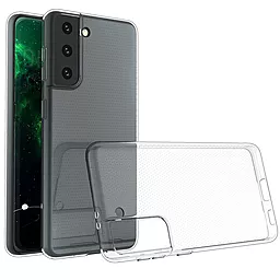 Чехол Epik Silicone Case Samsung G991 Galaxy S21 Transparent