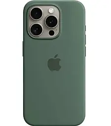 Чехол Silicone Case Full with MagSafe and SplashScreen для Apple iPhone 15 Cypress - фото Чехол Silicone Case Full with MagSafe and SplashScreen для Apple iPhone 15 Cypress