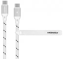 Кабель USB Momax USB-C to USB-C Cable White (DTC3W)