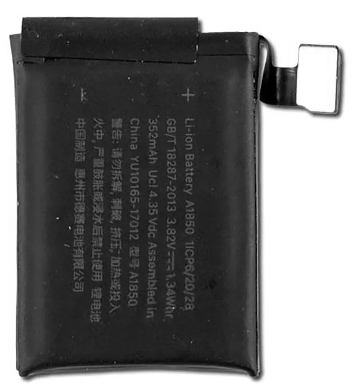 Аккумулятор для смарт-часов Apple Watch 3 42mm LTE A1861, A1891, A1892 | A1850 - фото 1