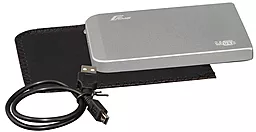 Карман для HDD Frime SATA HDD/SSD 2.5" USB 2.0 Metal (FHE61.25U20) Silver