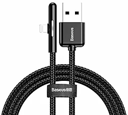 Кабель Baseus Iridescent Lamp Mobile Game USB-A - Lightning 7.5w 2м cable Black (CAL7C-B01) - фото Кабель Baseus Iridescent Lamp Mobile Game USB-A - Lightning 7.5w 2м cable Black (CAL7C-B01)