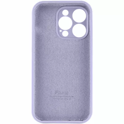 Чехол Silicone Case Full Camera для Apple iPhone 15 Pro Lavender Grey - фото 2