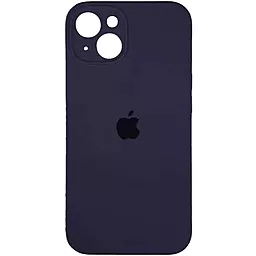 Чехол Silicone Case Full Camera для Apple iPhone 13 new purple