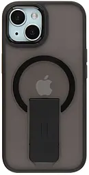 {"ru": "Чехол", "uk": "Чохол"} Viva FlexGuard Magnetic Ring Stand для Apple iPhone 15  Black
