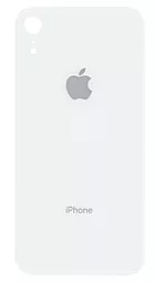 Задняя крышка корпуса Apple iPhone XR (big hole) White