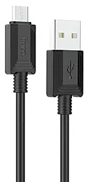Кабель Hoco X73 Ferry USB-A - micro USB 12w 2.4a 1м cable Black