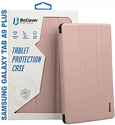 Чехол для планшета BeCover Flexible TPU Mate для Samsung Galaxy Tab A9 Plus SM-X210/SM-X215/SM-X216 11.0" Rose Gold (710346) - фото Чехол для планшета BeCover Flexible TPU Mate для Samsung Galaxy Tab A9 Plus SM-X210/SM-X215/SM-X216 11.0" Rose Gold (710346)