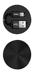 Кабель USB Hoco U23 Resilient Collectable Lightning Cable Black