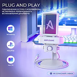 Мікрофон Fifine Q8PRO White (Q8PROW) - мініатюра 13 Мікрофон Fifine Q8PRO White (Q8PROW) - мініатюра 13
