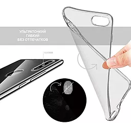 Чохол GlobalCase Extra Slim для Apple iPhone 12 mini  Прозорий (1283126507526) - мініатюра 3