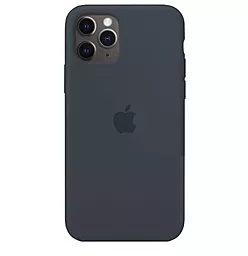 Чехол Silicone Case Full for Apple iPhone 11 Pebble