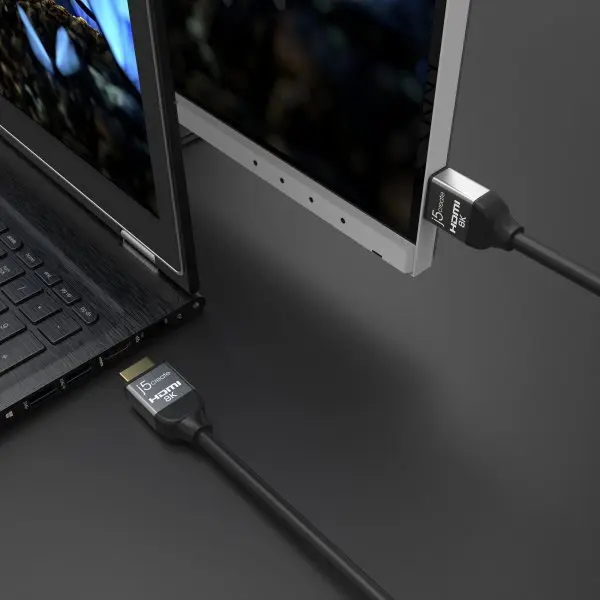 Видеокабель HDMI v2.1 8k 60hz 2m black (JDC53-N) J5create - фото 5
