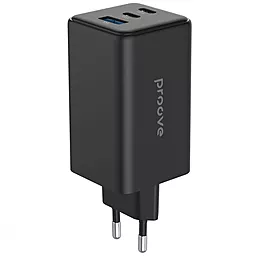 Мережевий зарядний пристрій Proove Pocket 100w GaN/PPS PD/QC4+ 2xUSB-C/USB-A ports charger black (WCPG10012201) - фото Мережевий зарядний пристрій Proove Pocket 100w GaN/PPS PD/QC4+ 2xUSB-C/USB-A ports charger black (WCPG10012201)
