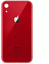 Задняя крышка корпуса Apple iPhone XR (small hole) Original  Red