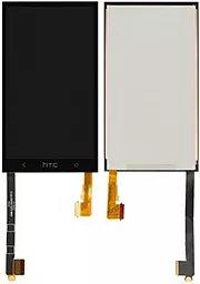 Дисплей HTC One M7 802 (802w) з тачскріном, Black