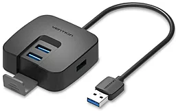USB хаб Vention 4-in-1 black (CHBBB)