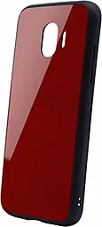 Чохол Intaleo Real Glass Samsung J250 Galaxy J2 Pro 2018 Red (1283126484032)