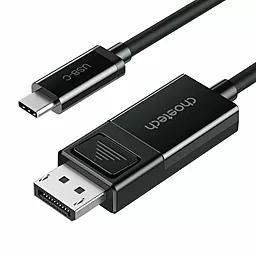 Видеокабель USB Type-C - DisplayPort v1.4 8k 30hz 1.8m black (XCP-1803-BK) Choetech - фото Видеокабель USB Type-C - DisplayPort v1.4 8k 30hz 1.8m black (XCP-1803-BK) Choetech